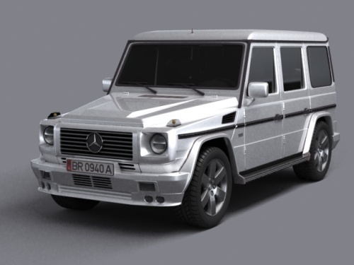 Mercedes box shaped suv